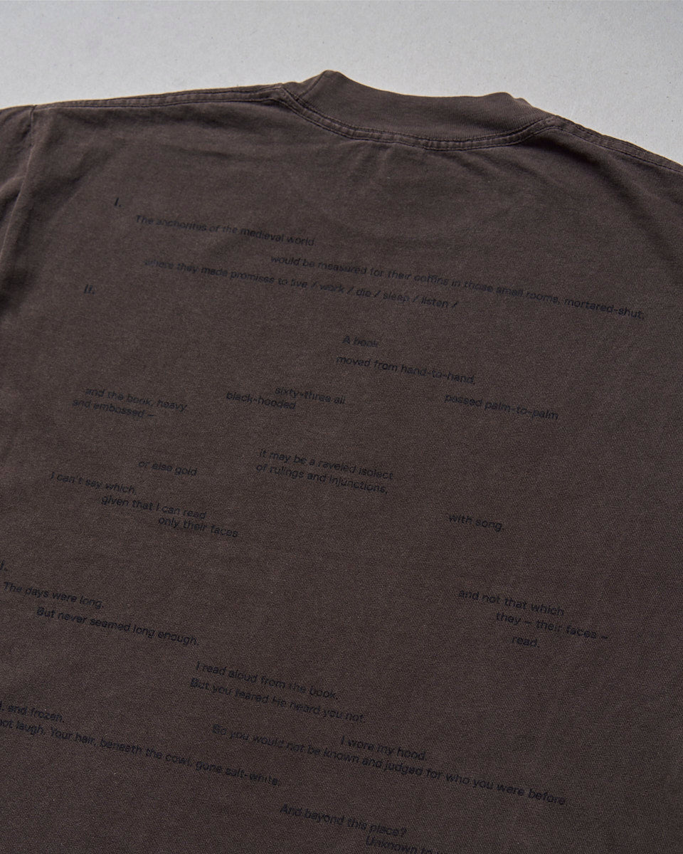 13-15 November. Portraits Tee - Brown