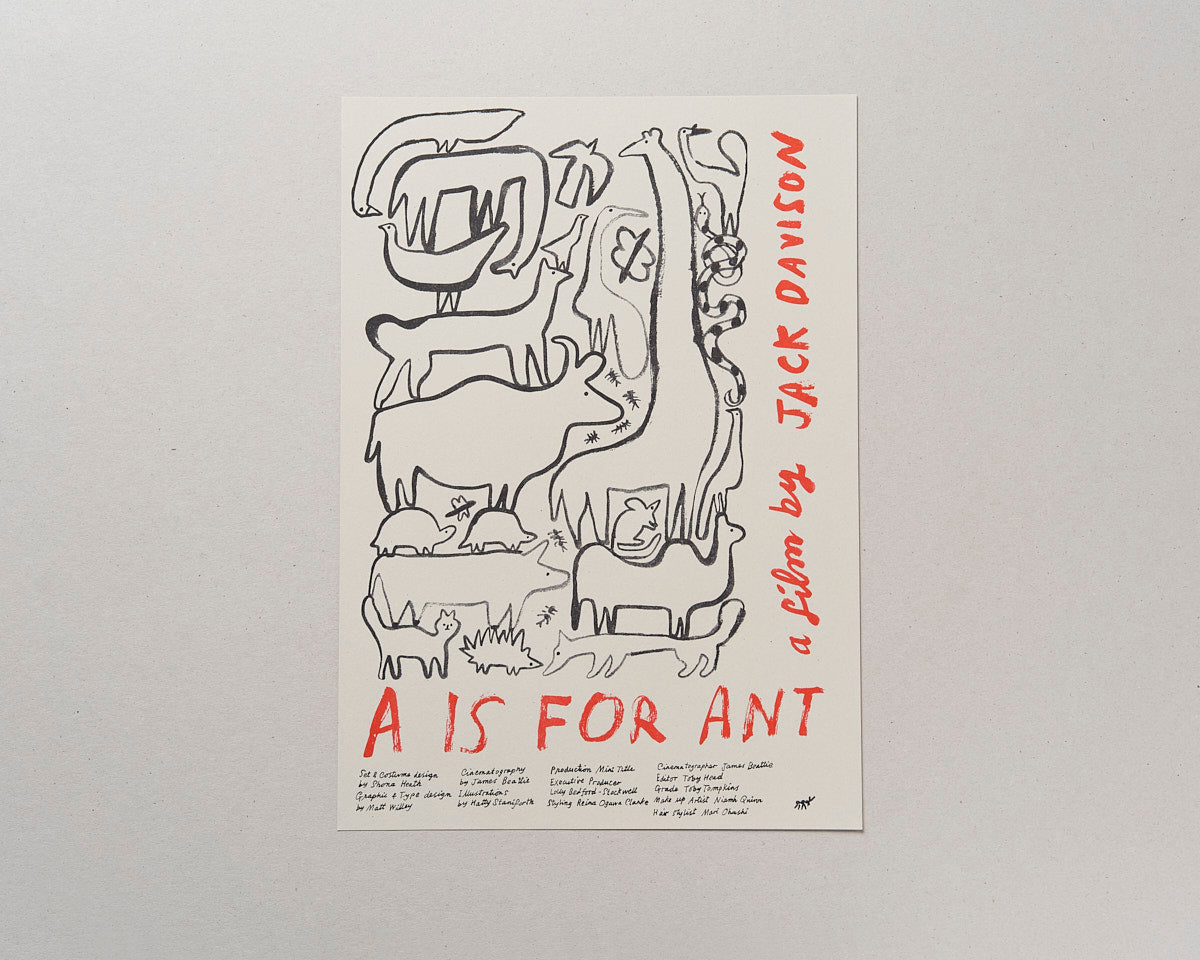 A is for Ant Poster